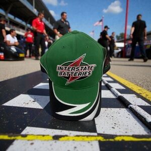 VTG Interstate Batteries Racing Hat NASCAR Bobby Labonte 18 Chase Authentics